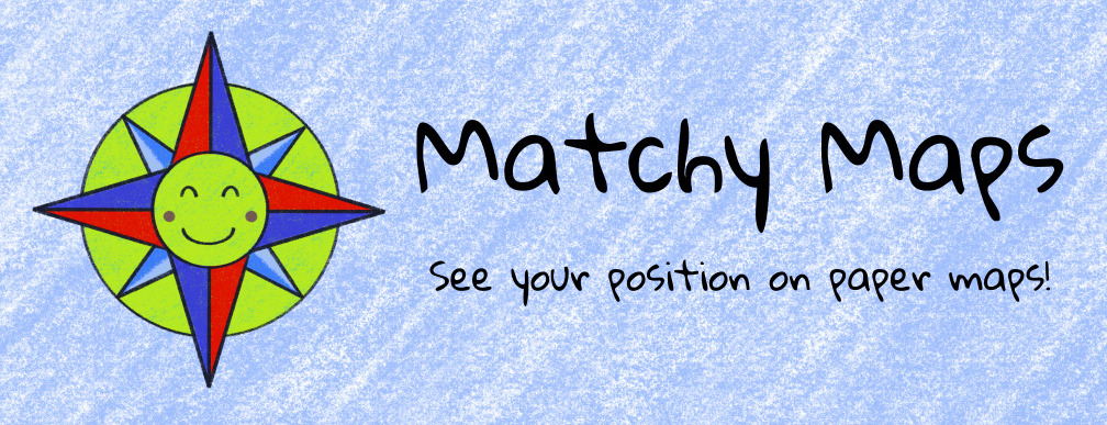 Matchy Maps - See your position on paper maps!
